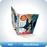 100 Encarte DVD - 193x283mm