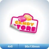 1.000 Adesivos - 90x130mm