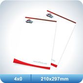 400 Papeis Timbrado - 210x297mm