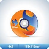 50 Adesivos CD e DVD - 115x115mm