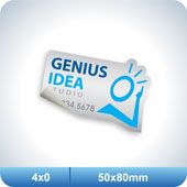 1.000 Adesivos - 50x80mm
