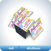 50 Lembrancinhas Corte Reto - 40x50mm